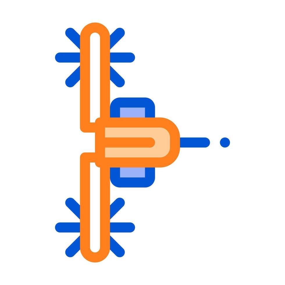 Agronomy Seeding Trailer Vector Thin Line Icon
