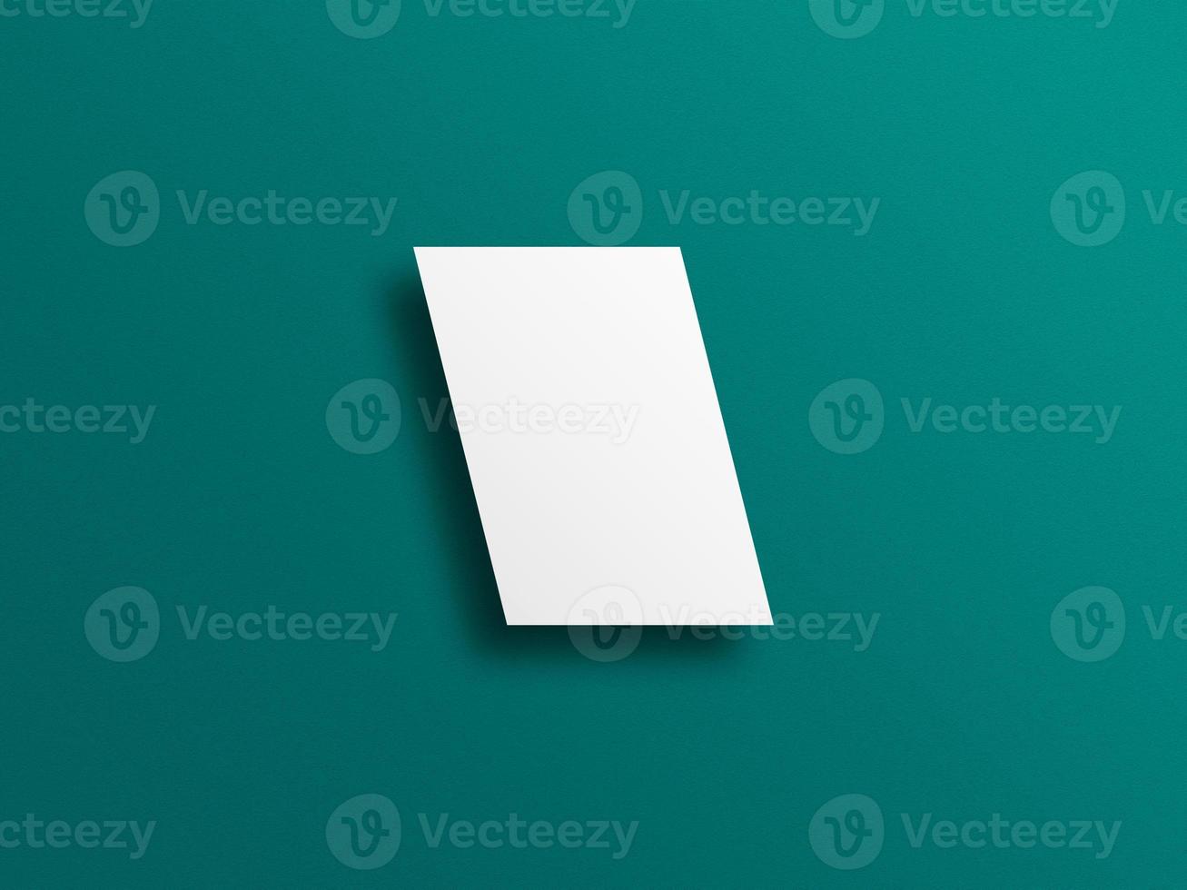 Business letterhead mockup photo