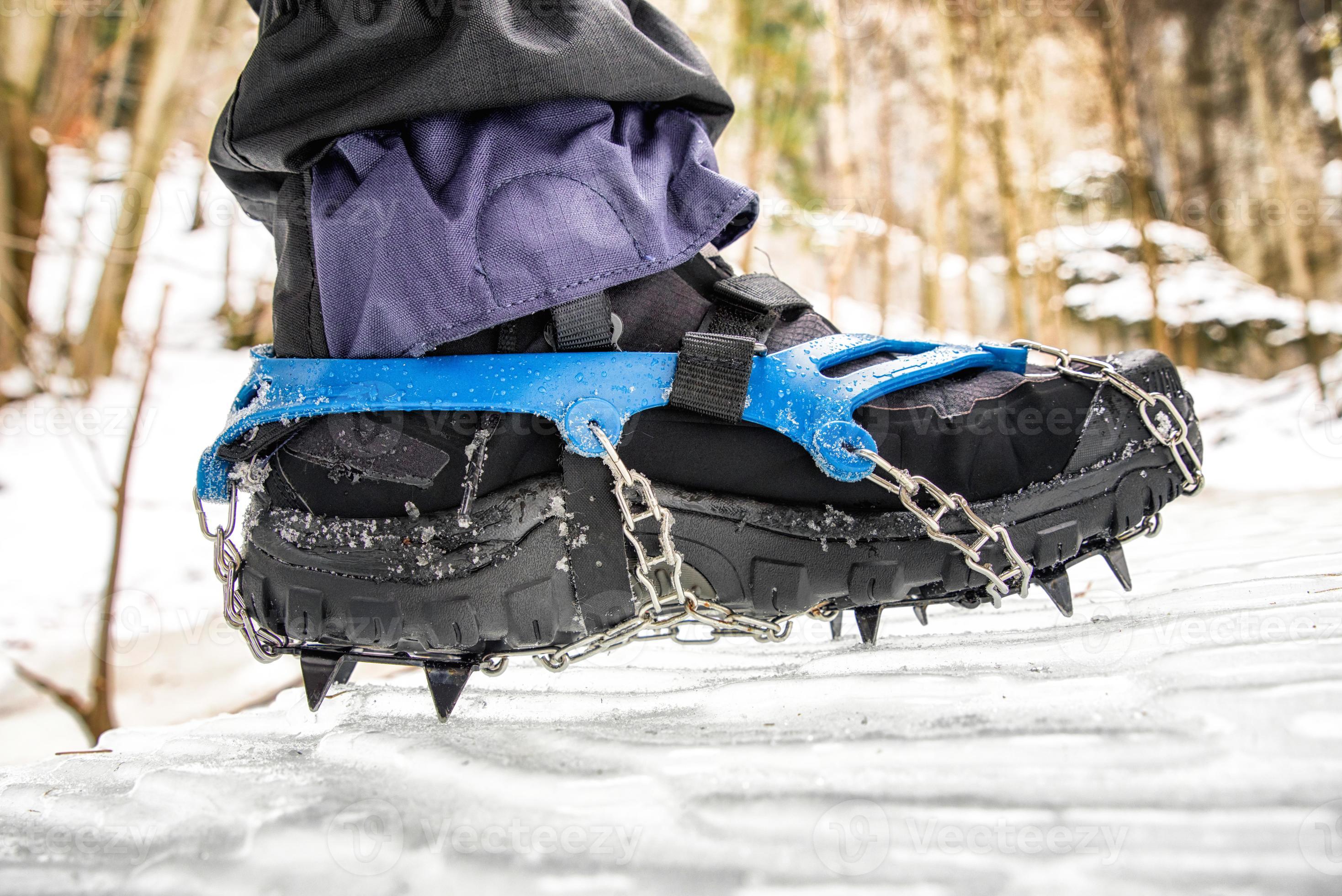 hiking boot crampons