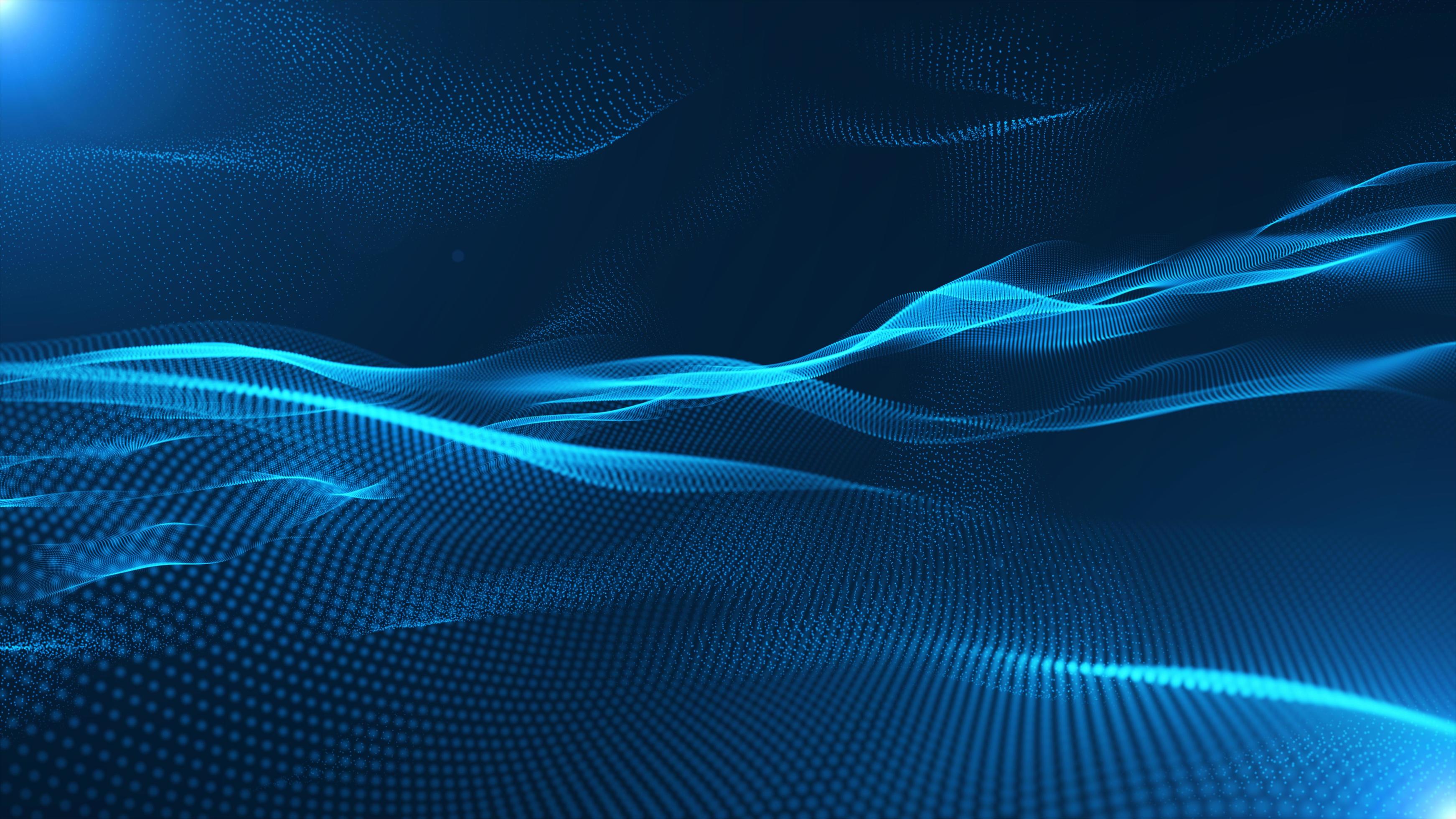 Blue themed deals wallpaper