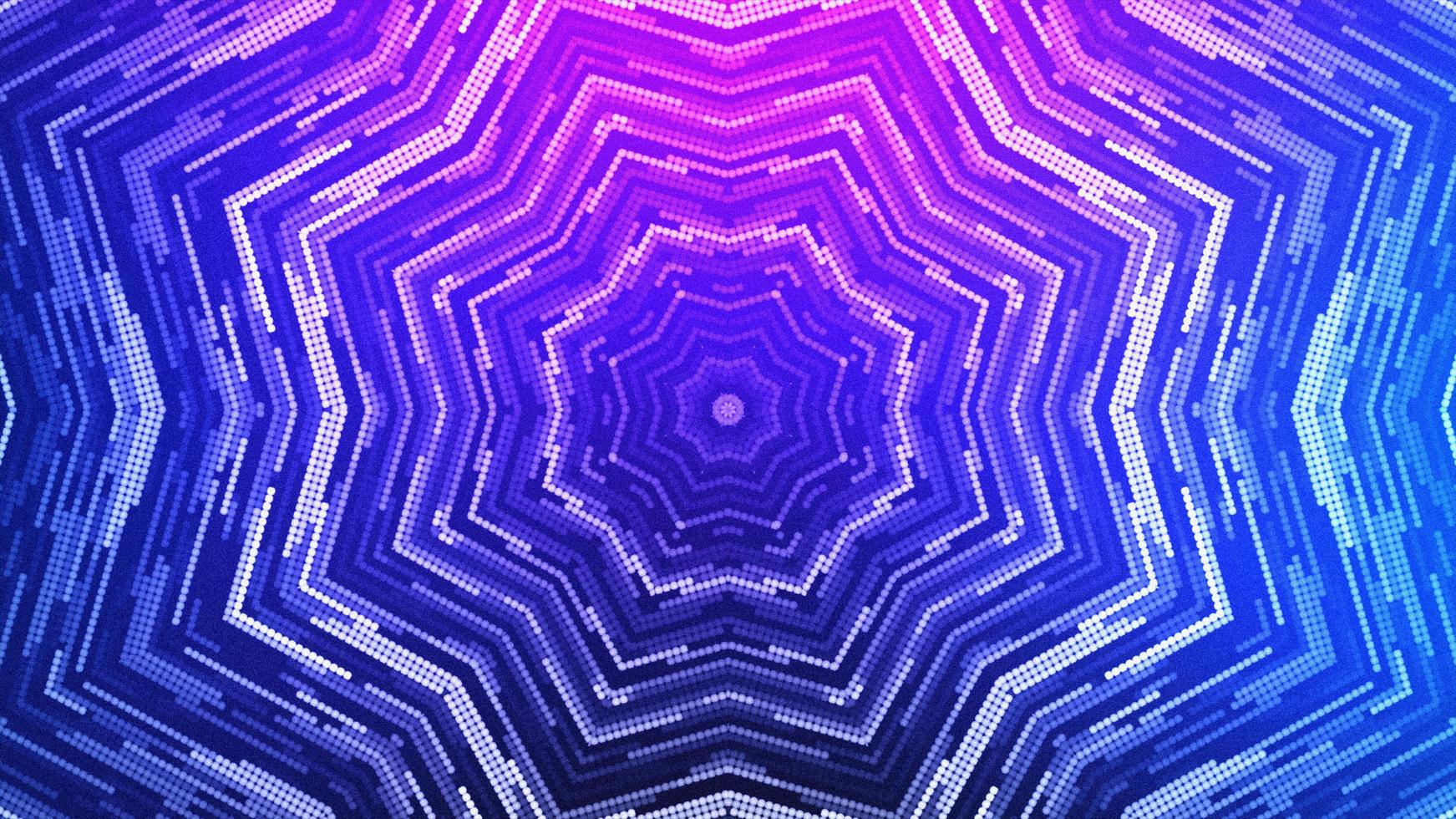blue futuristic abstract molecular dot geometric structure space background animation, modern triangle shaped technology analysis themed illustration photo