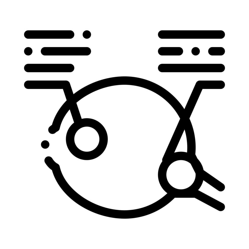 Detailed Analysis of Eyeball Icon Vector Outline
