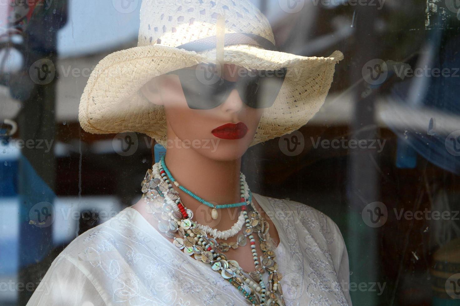 A mannequin is on display in a large store in Israel. photo