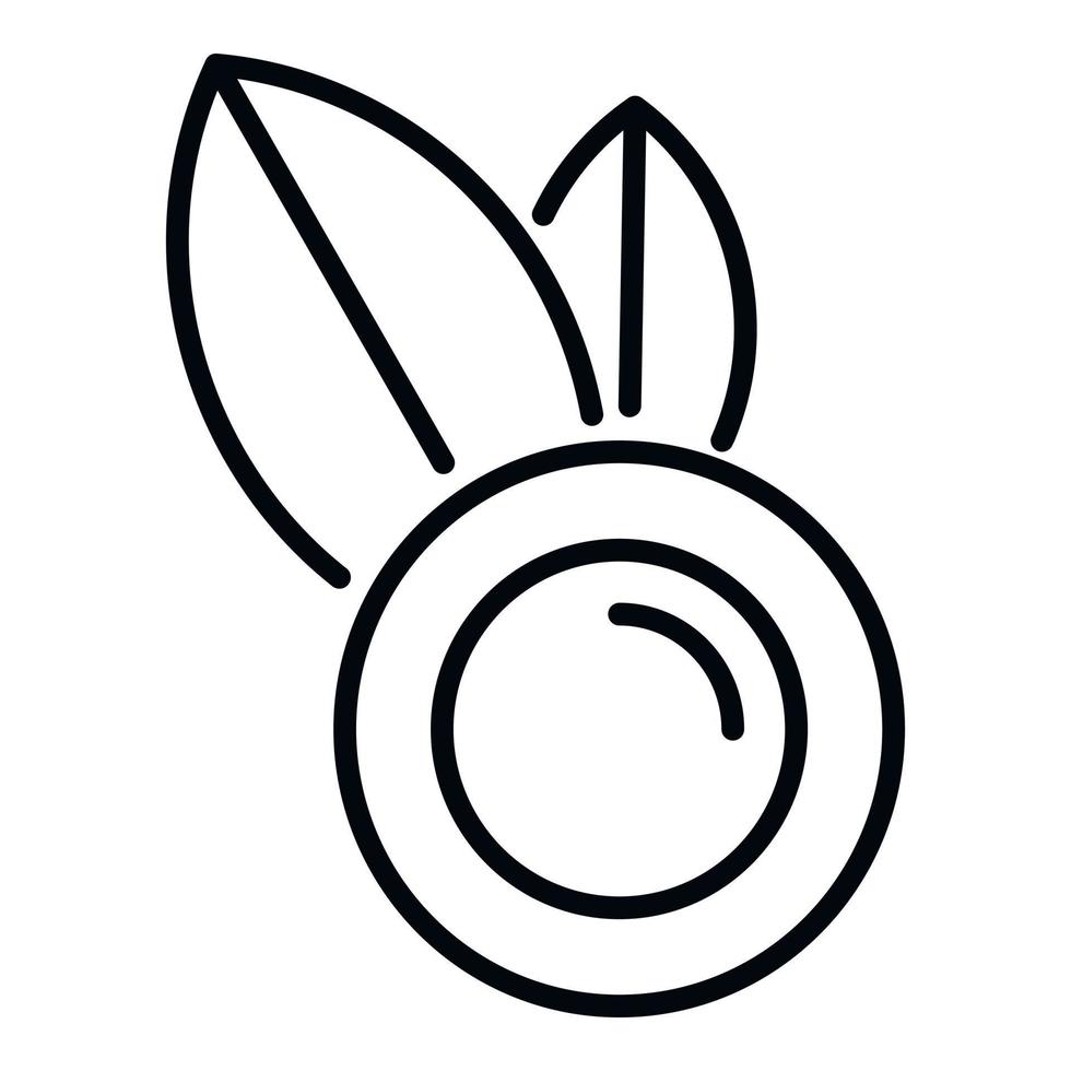 Pill disease icon outline vector. Sore remedy vector