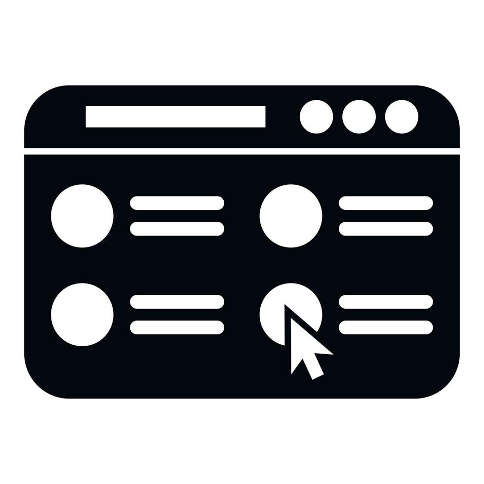 Click task schedule icon simple vector. Person event vector