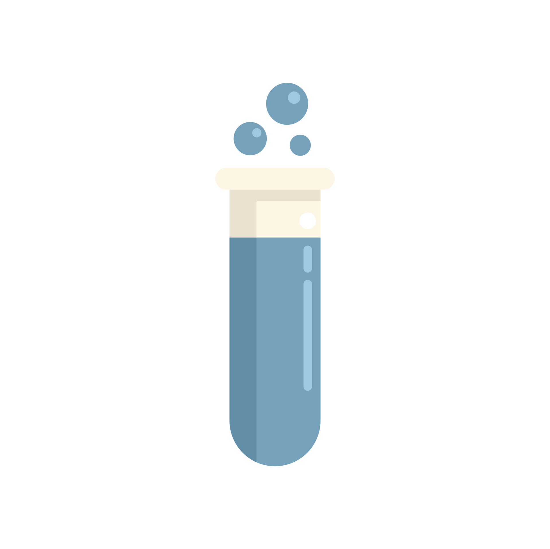 Boiling test tube icon flat vector. Lab research 17326863 Vector Art at
