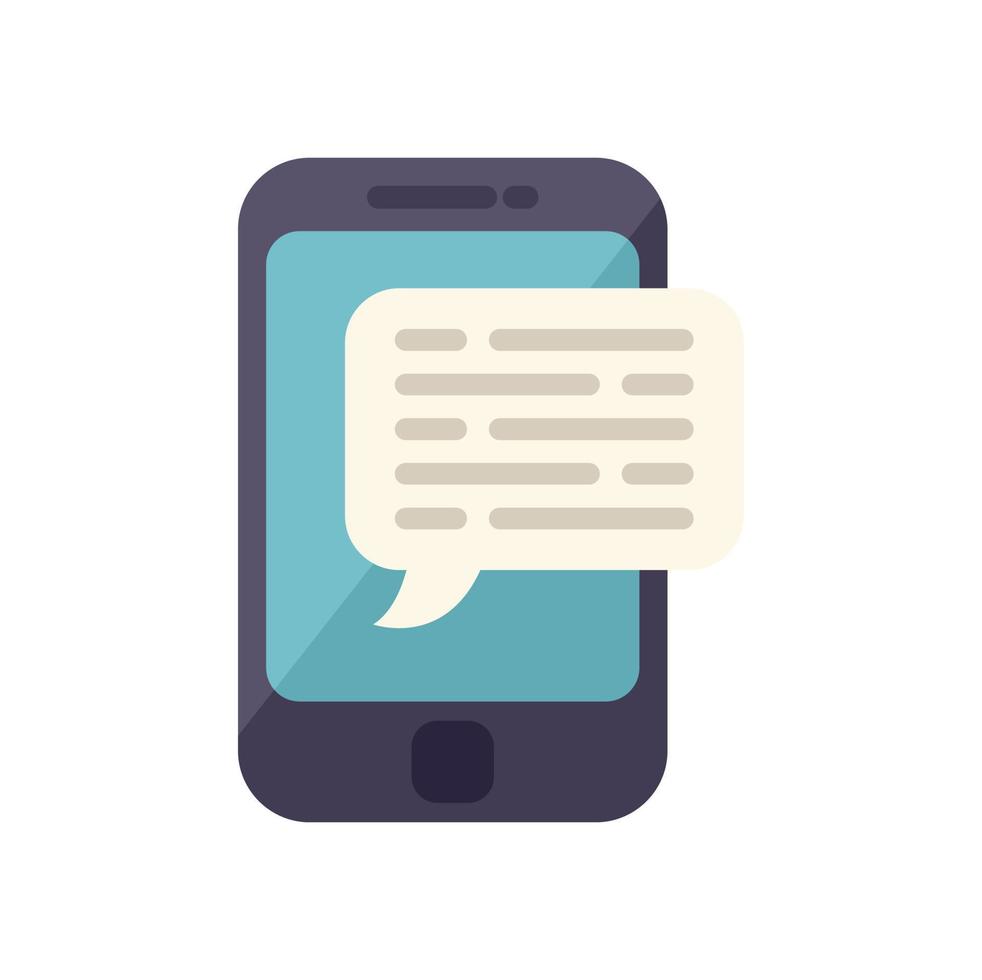 Smartphone time management icon flat vector. Business clock vector