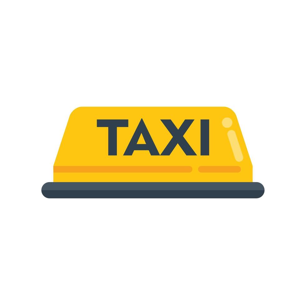 icono de taxi vector plano. vuelo del aeropuerto