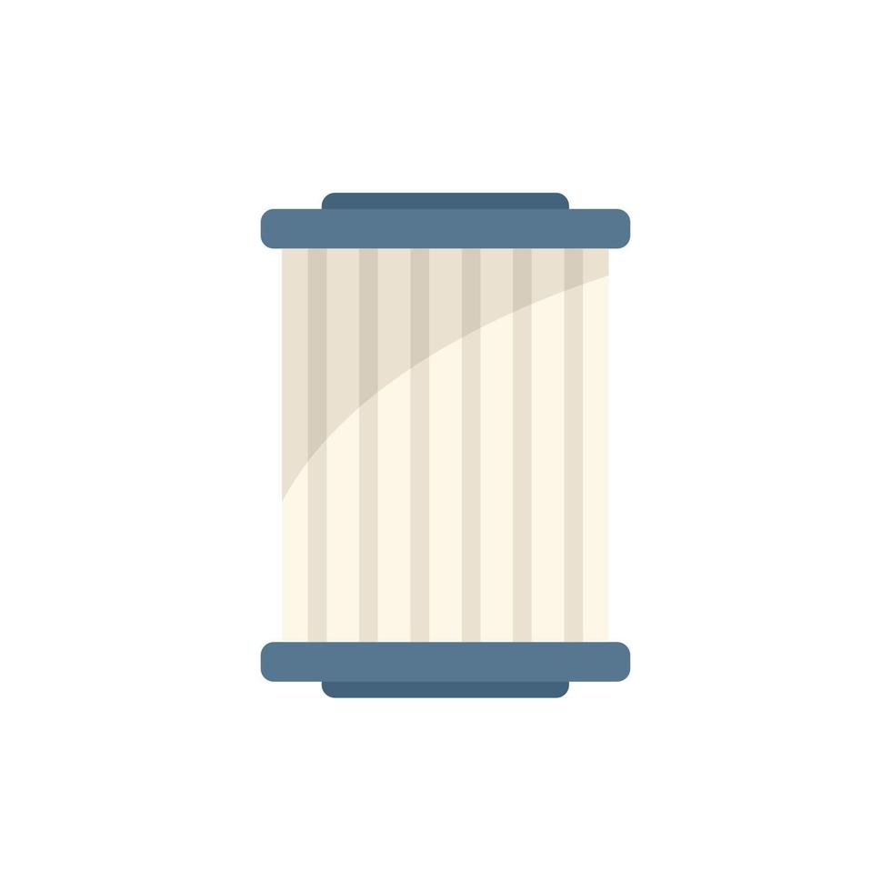 Pool filter icon flat vector. Water cleaning vector