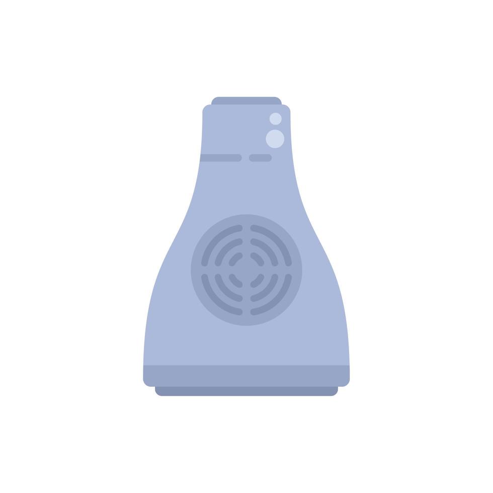 Scent air spray icon flat vector. Fresh bottle vector