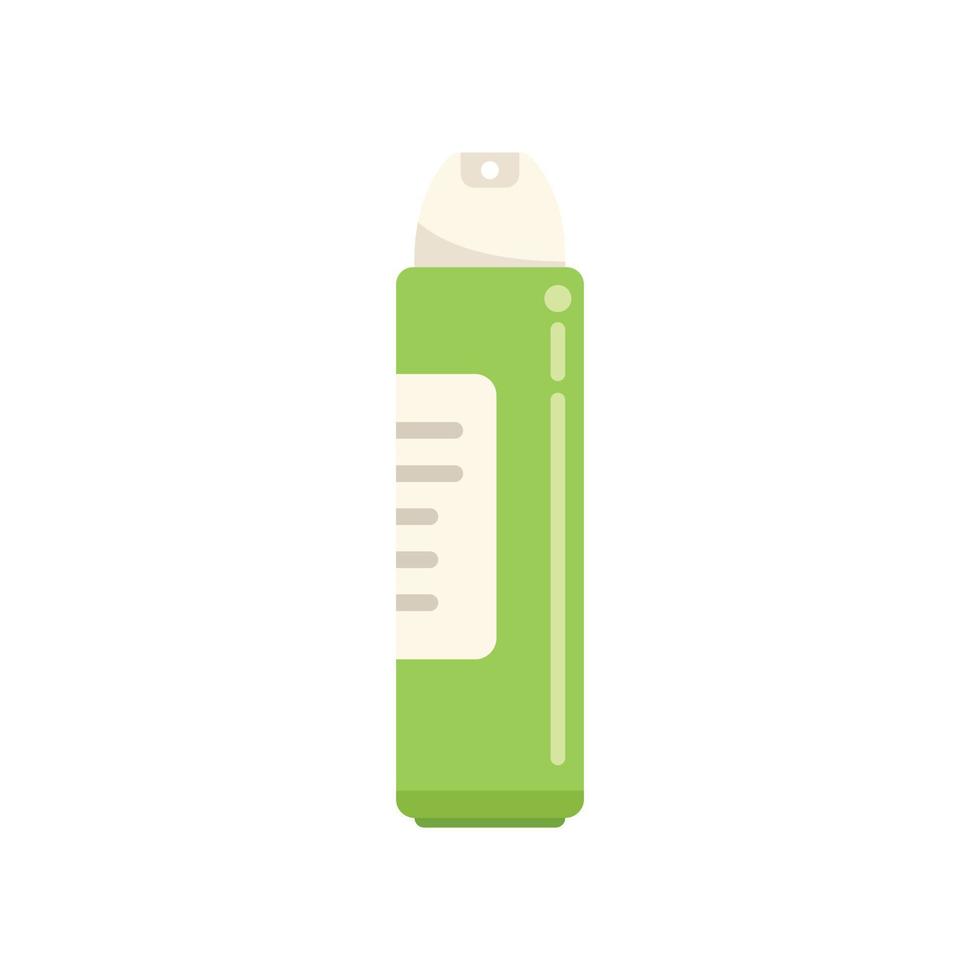 Smell deodorant icon flat vector. Air spray vector