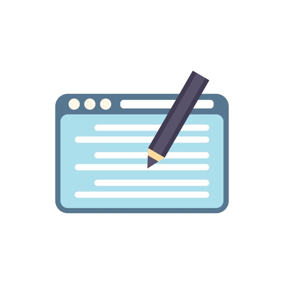Web raiting icon flat vector. Star review vector