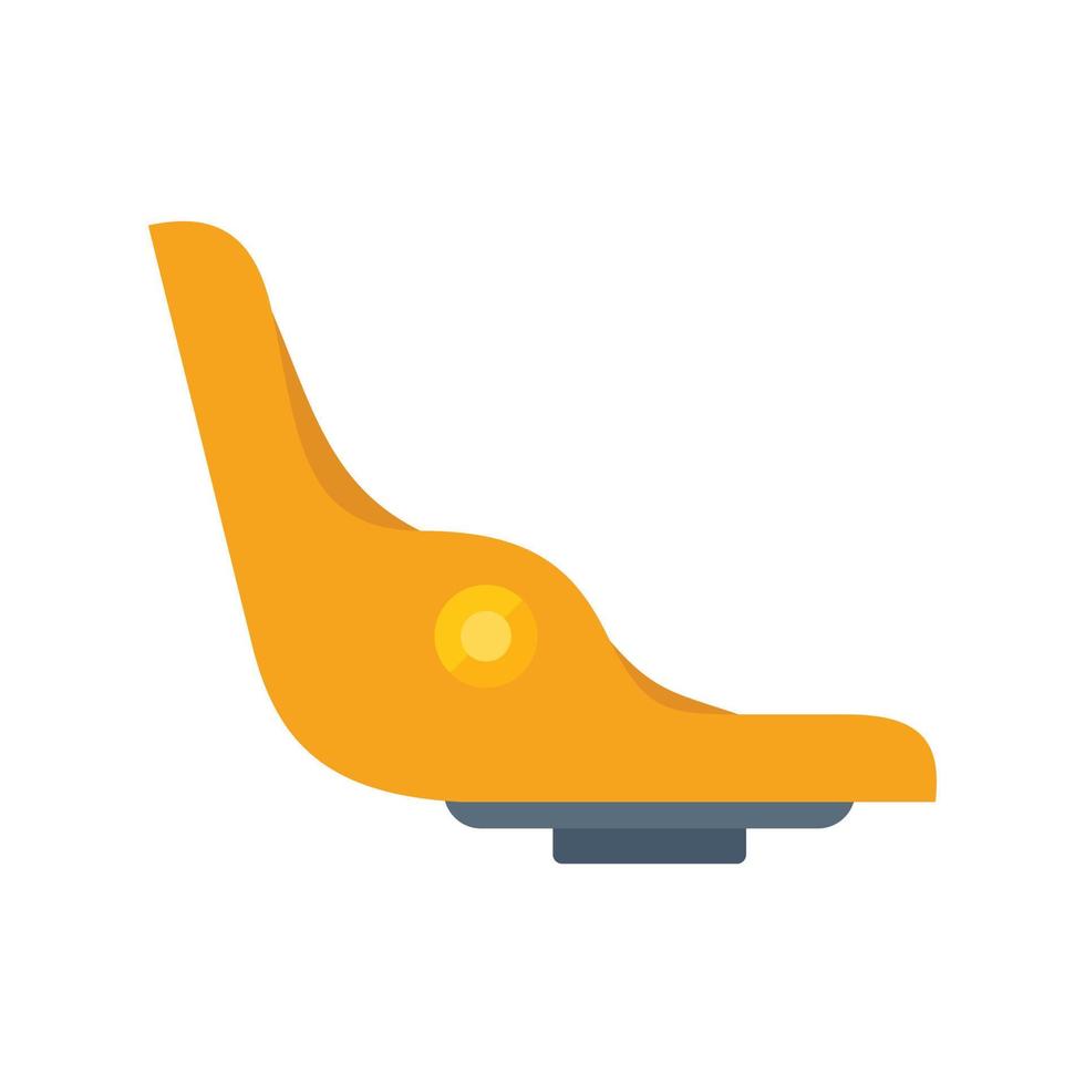 icono de asiento de bicicleta vector plano. bicicleta infantil