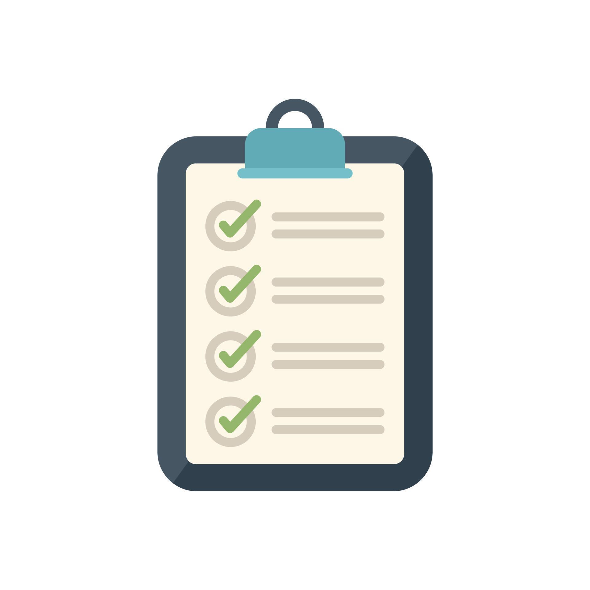 Event clipboard task icon flat vector. List planner 17329770 Vector Art at Vecteezy