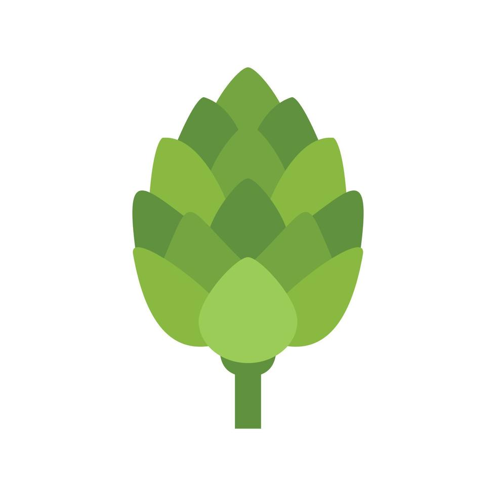 icono de alcachofa italiana vector plano. planta alimenticia