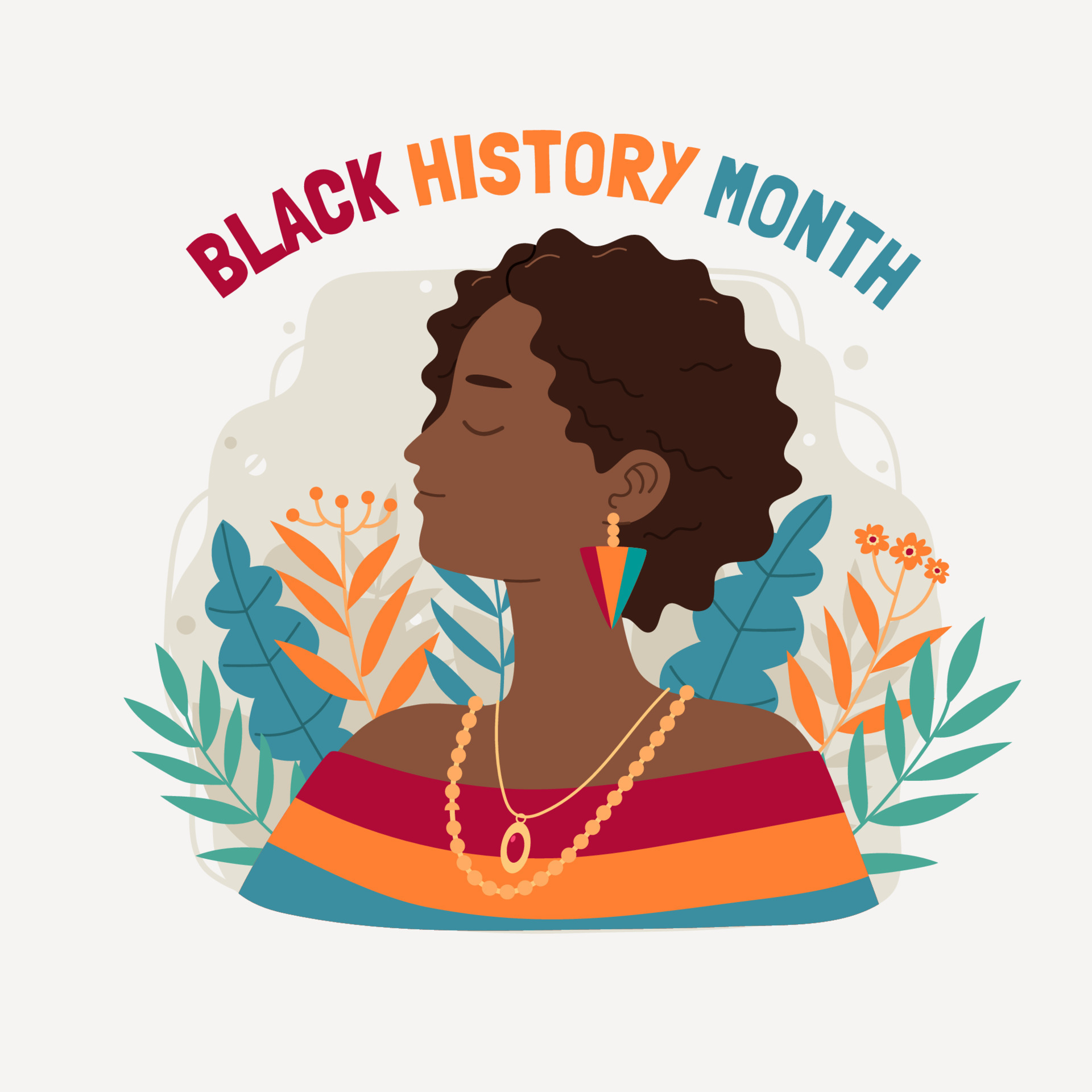 Black History Month Concept 17330621 Vector Art At Vecteezy Black History Month Concept 17330621 Vector Art At Vecteezy