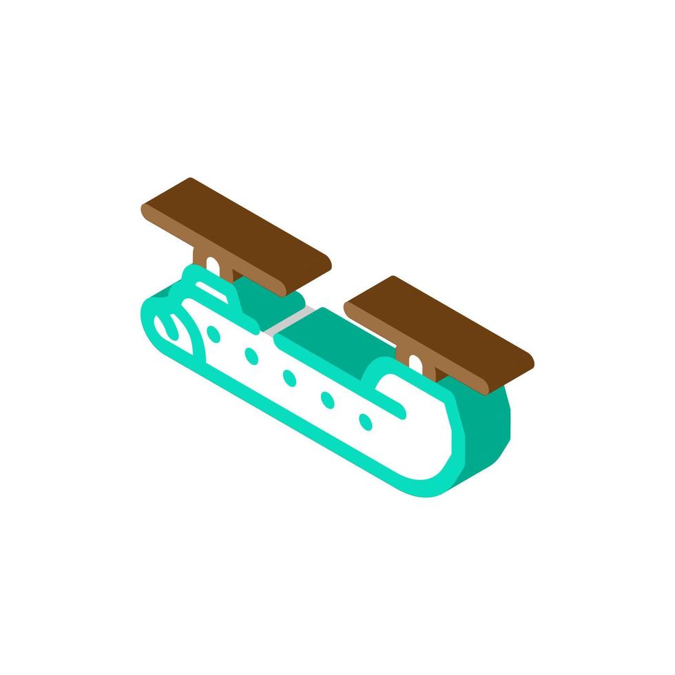 helicopter military isometric icon vector illustration