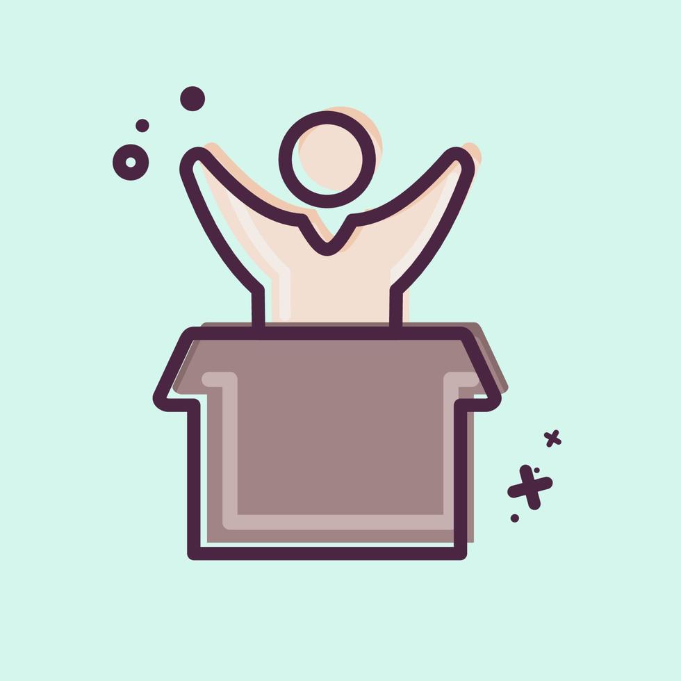 Icon Favorite Product. related to Online Store symbol. MBE style. simple illustration. shop vector