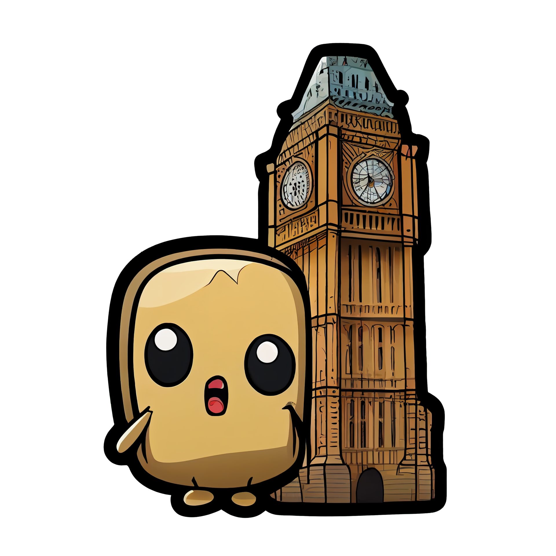 Big Ben Clock Cartoon big-ben-clock-cartoon