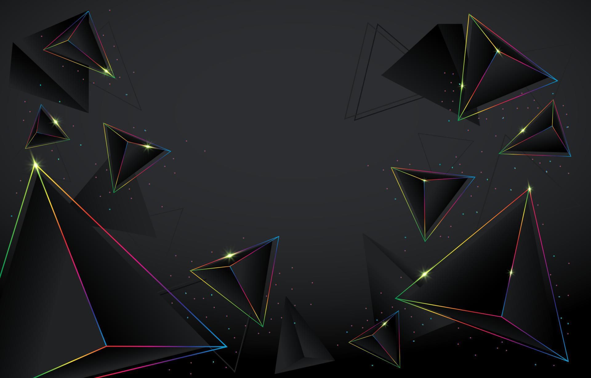 Black Triangular Background Triangular Black Background 17333910 Vector Art at Vecteezy
