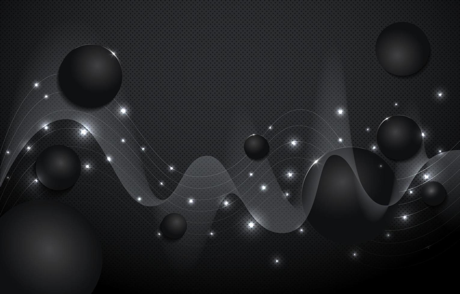 Abstract Balck Background vector