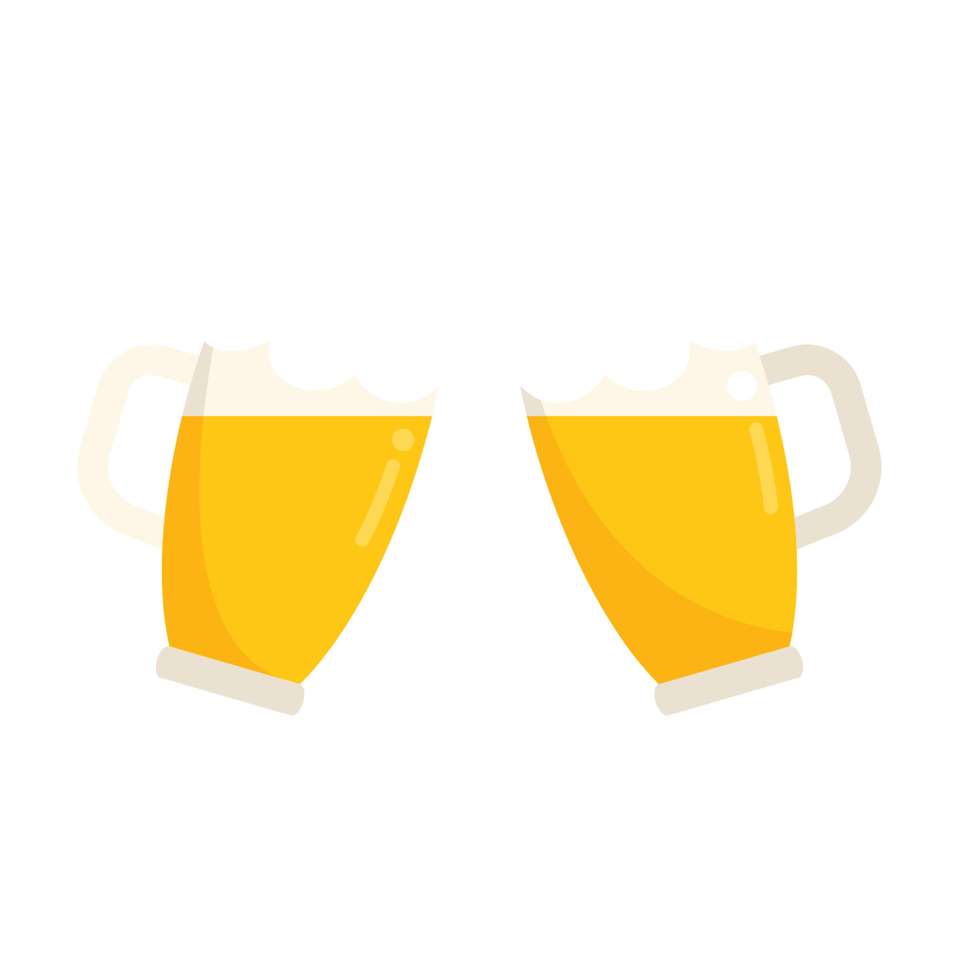 Beer toast icon flat vector. Drink glass 17334938 Vector Art at Vecteezy