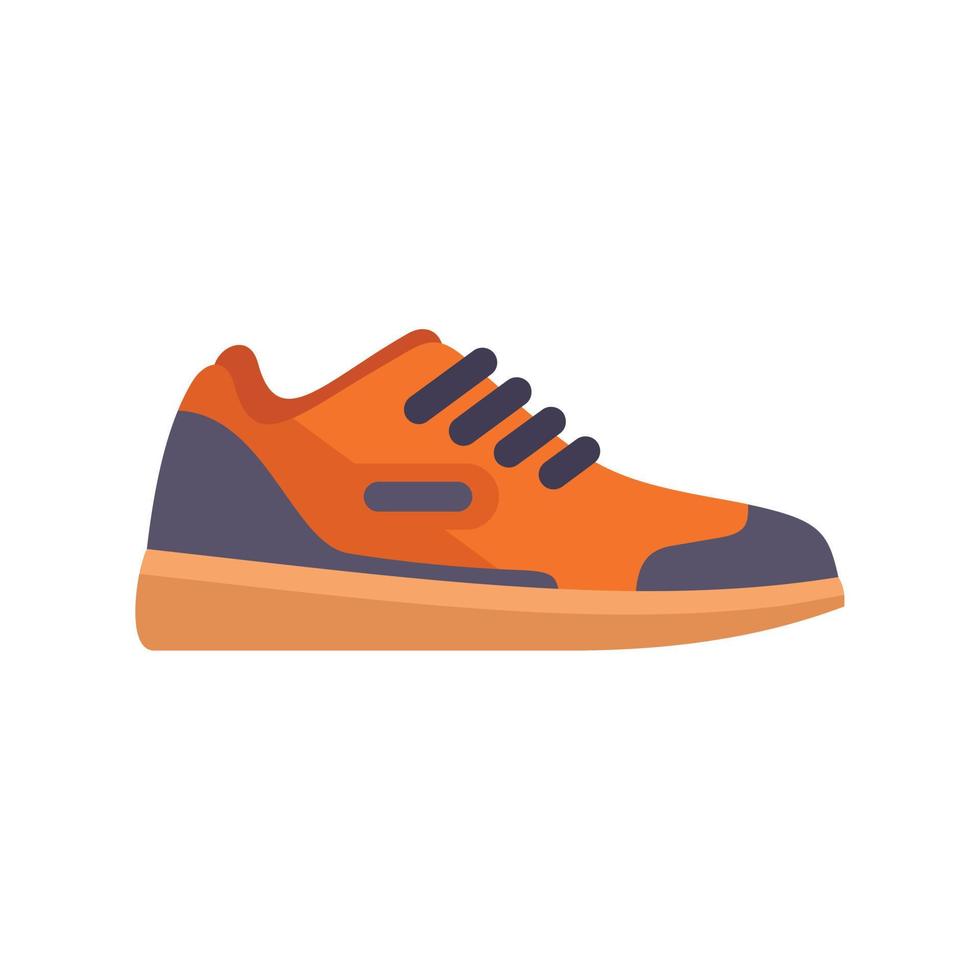 Jordan sneaker icon flat vector. Sport shoe vector
