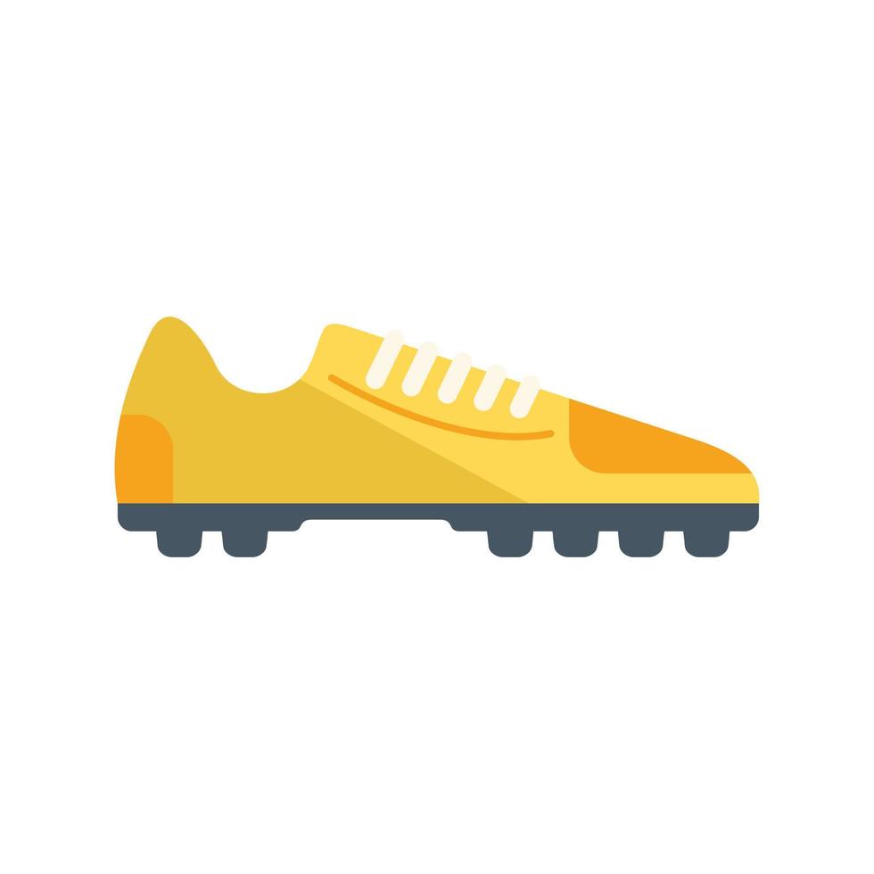 zapato de fútbol icono vector plano. Bota de Fútbol