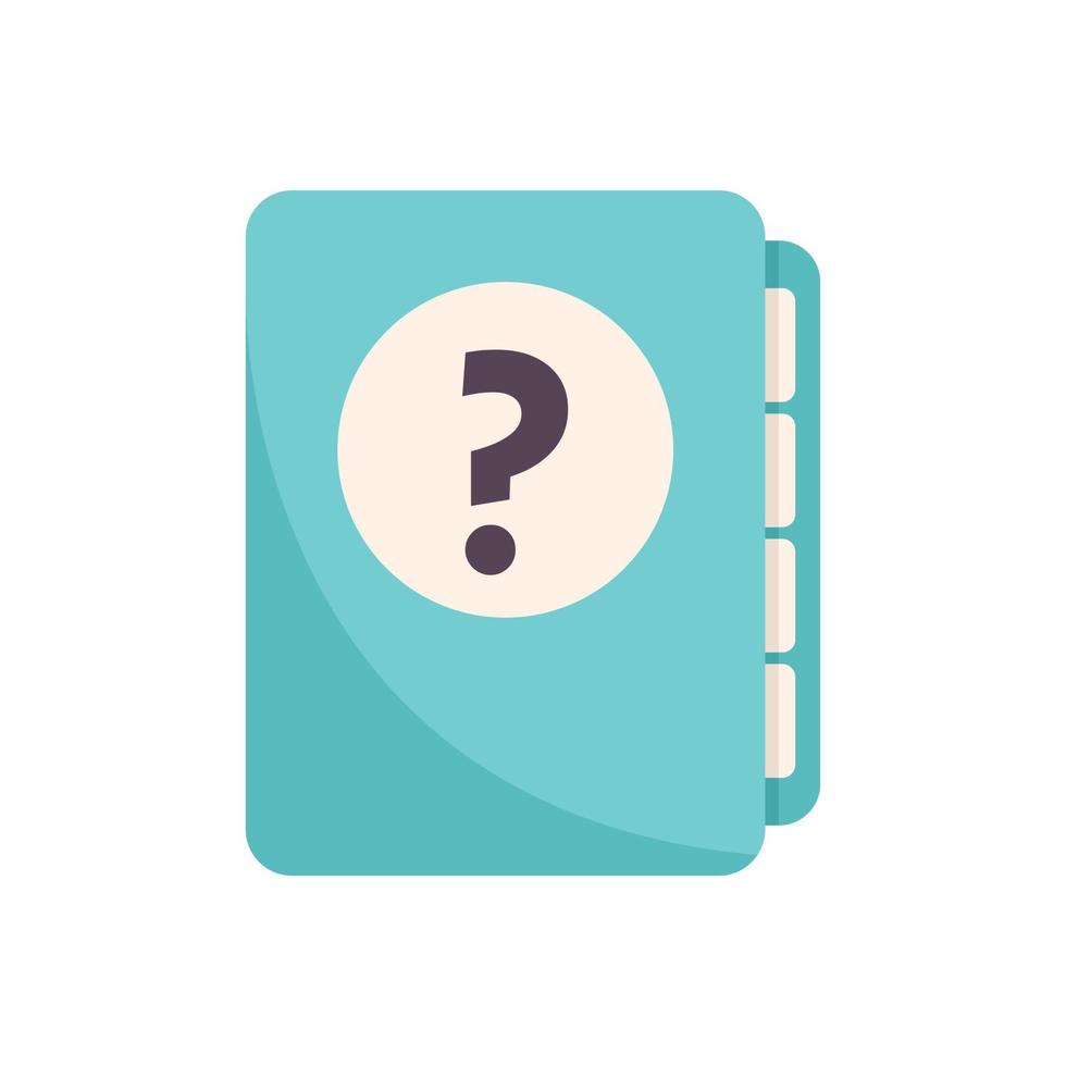 Folder file icon flat vector. Online form vector