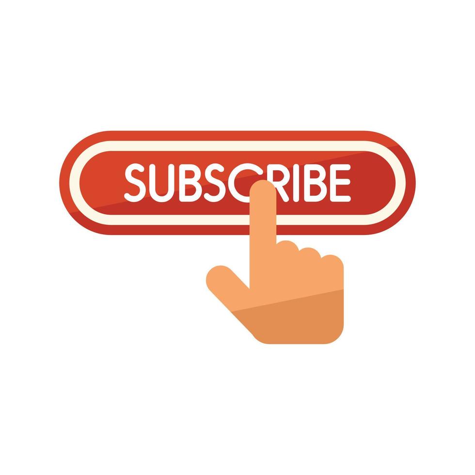 Economy subscription icon flat vector. Model service vector