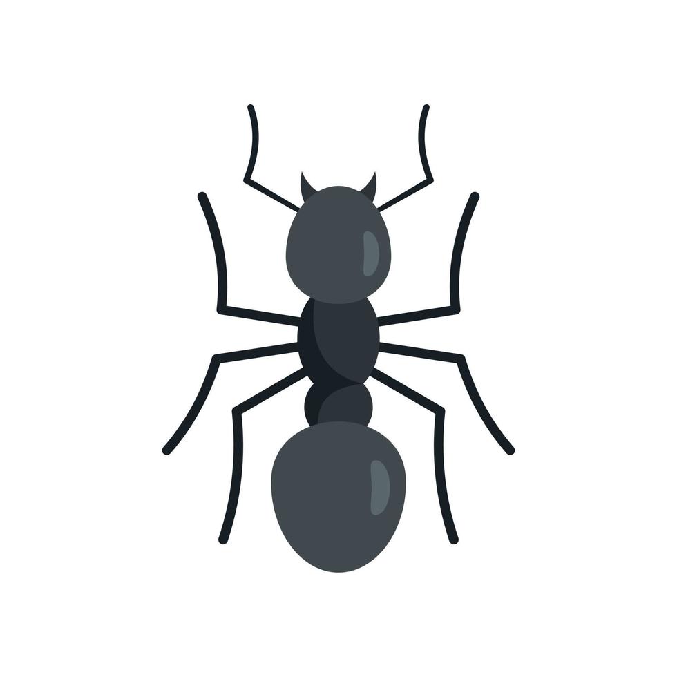 Team ant icon, flat style vector