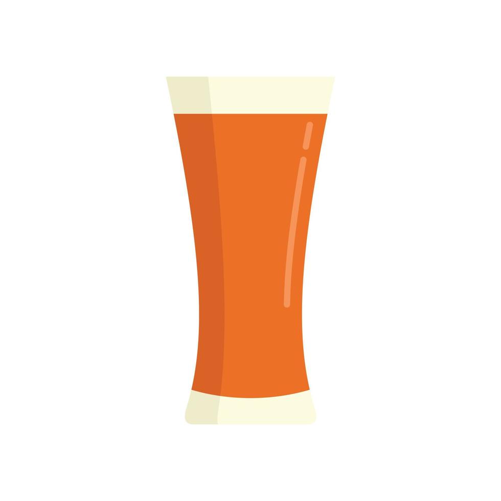Tomato fresh juice icon, flat style vector