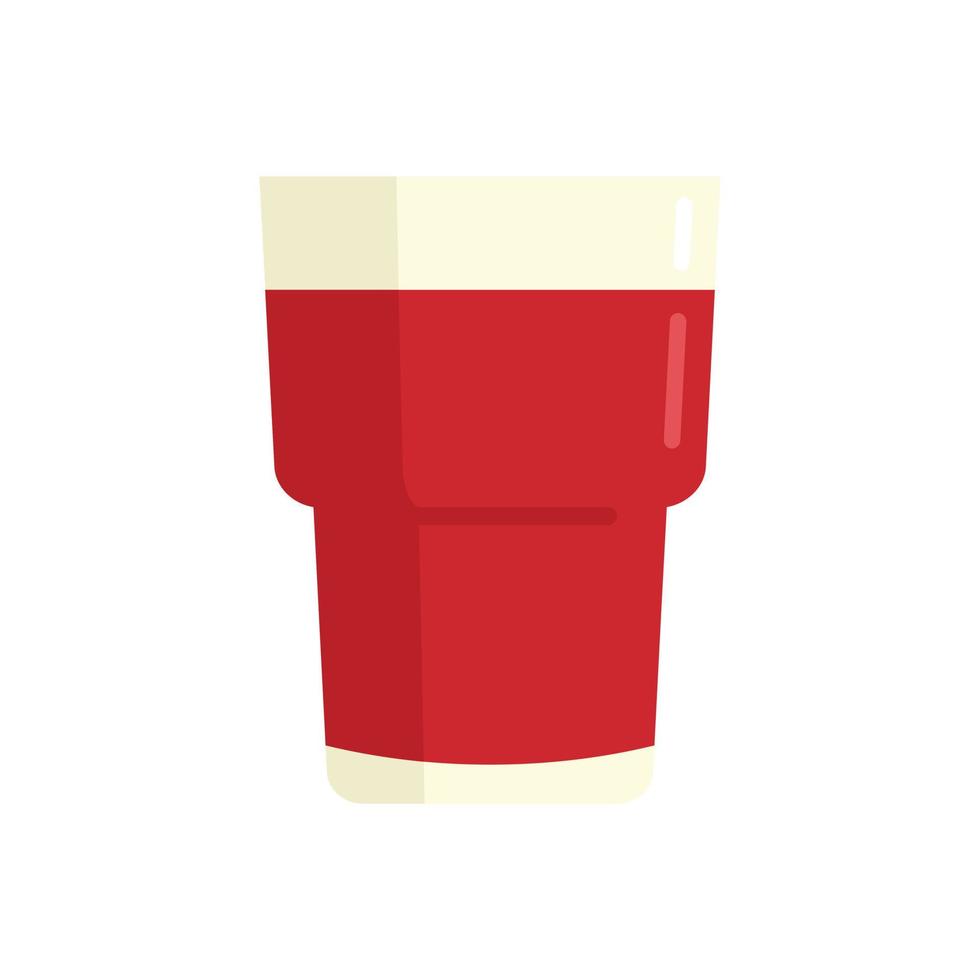 Grapes fresh juice icon, flat style vector
