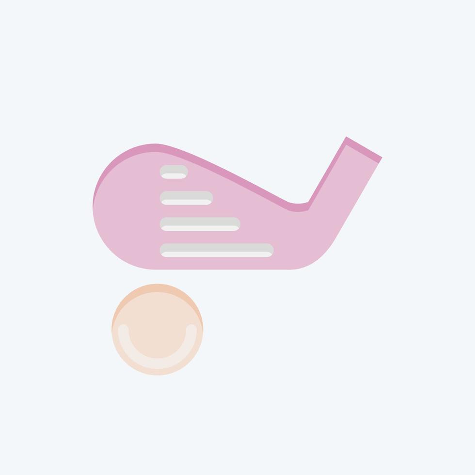 manguera de icono. relacionado con el símbolo de equipamiento deportivo. estilo plano diseño simple editable. ilustración sencilla vector