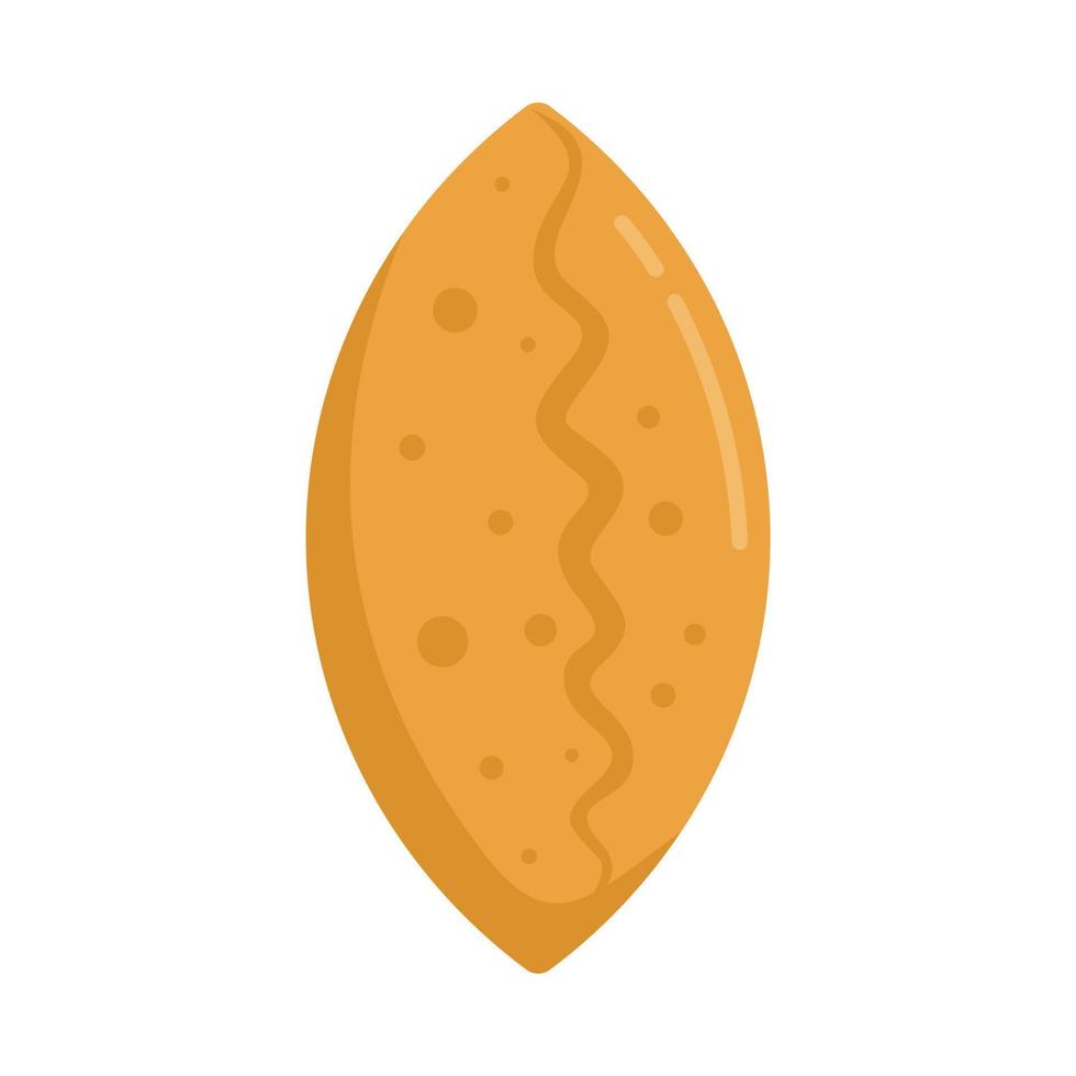 icono de hamburguesa, tipo plano vector