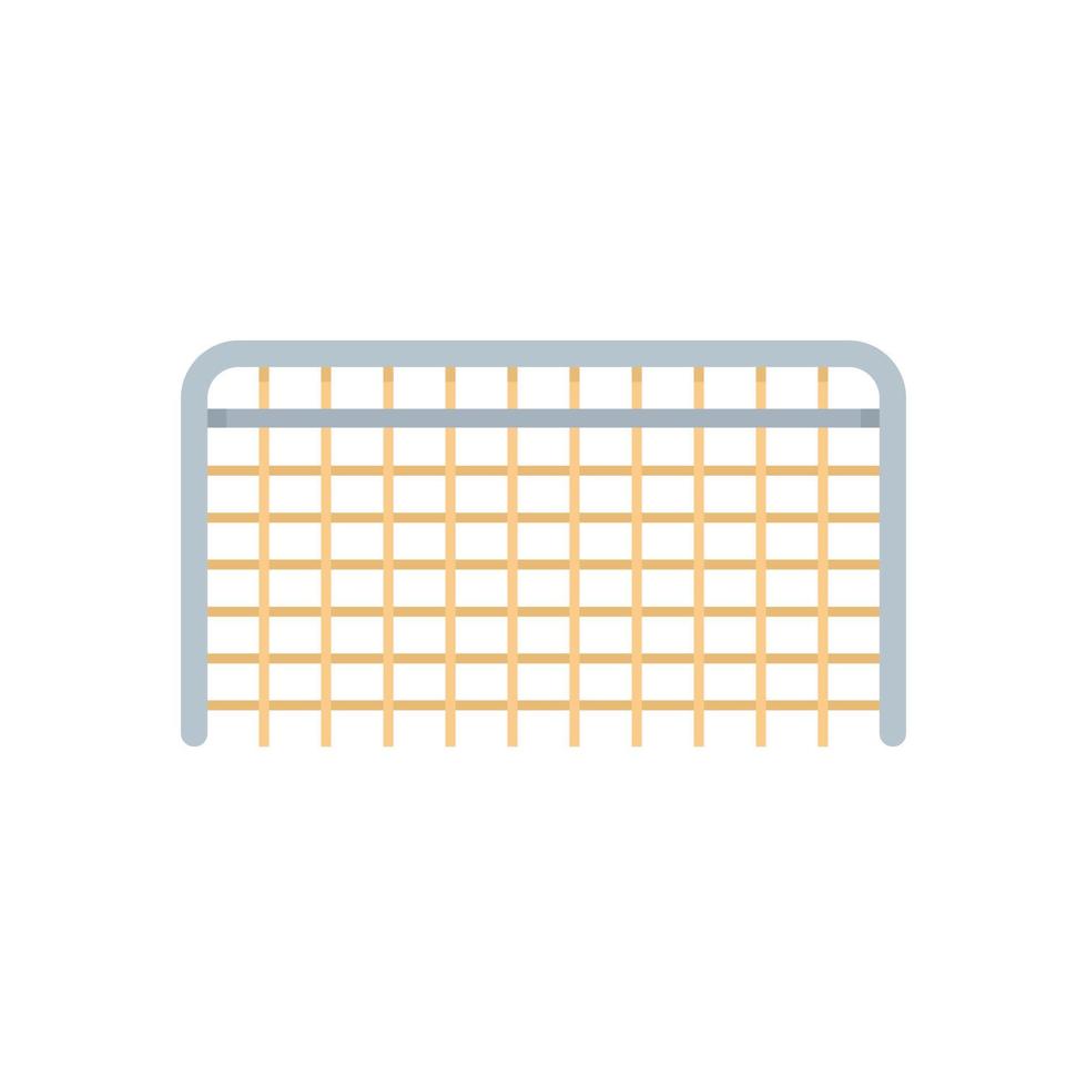 Hurling gate icon, flat style vector