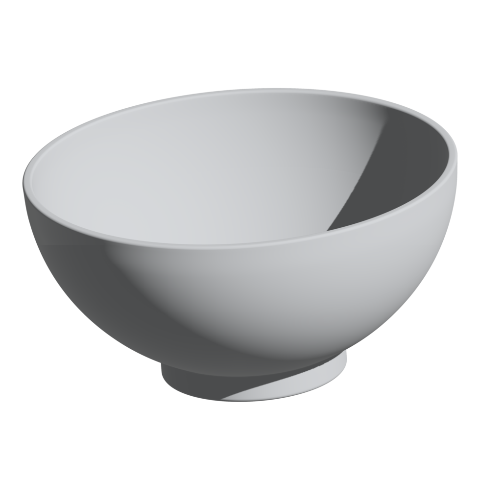 bowl 3d model png