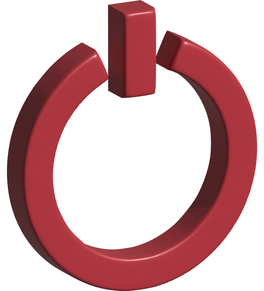 3d icon turn on off png