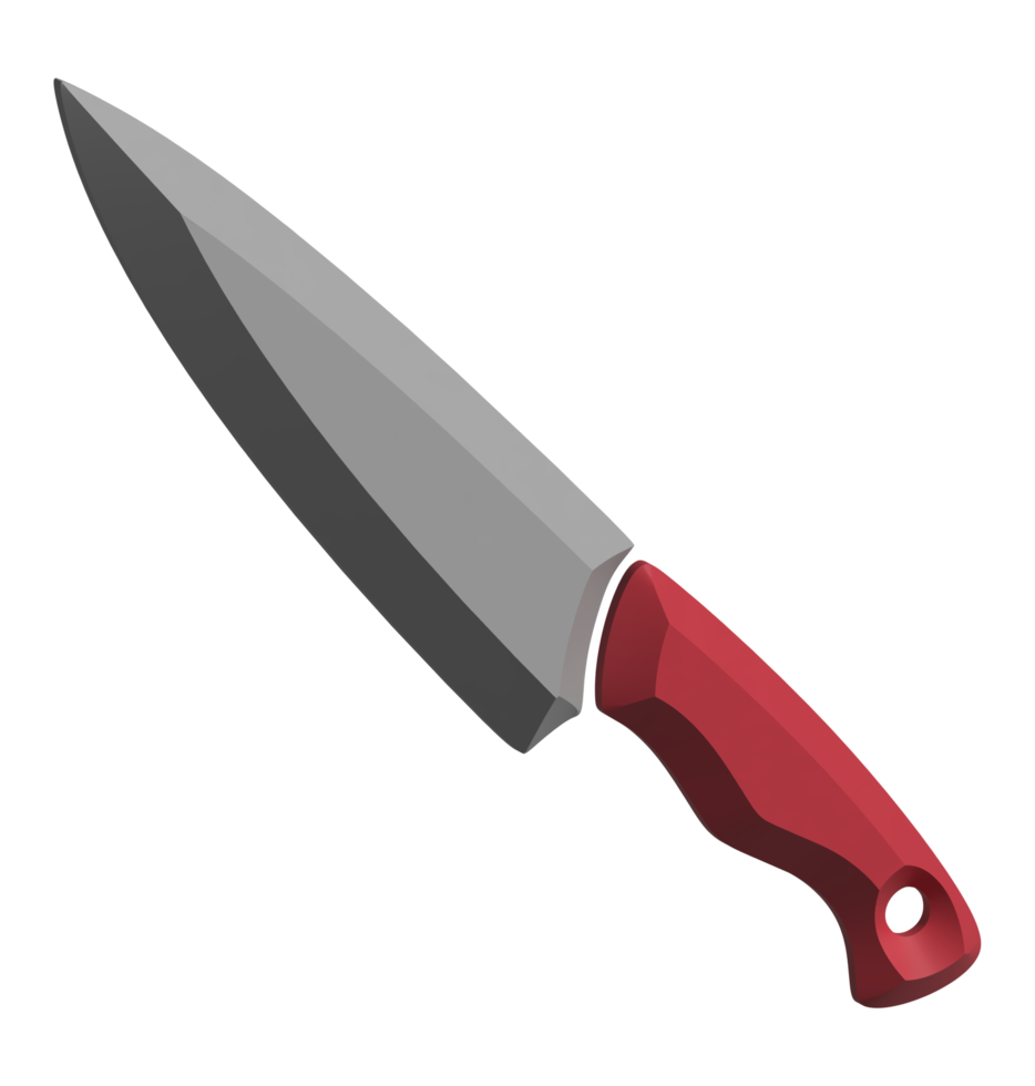 3d icono de cuchillo png