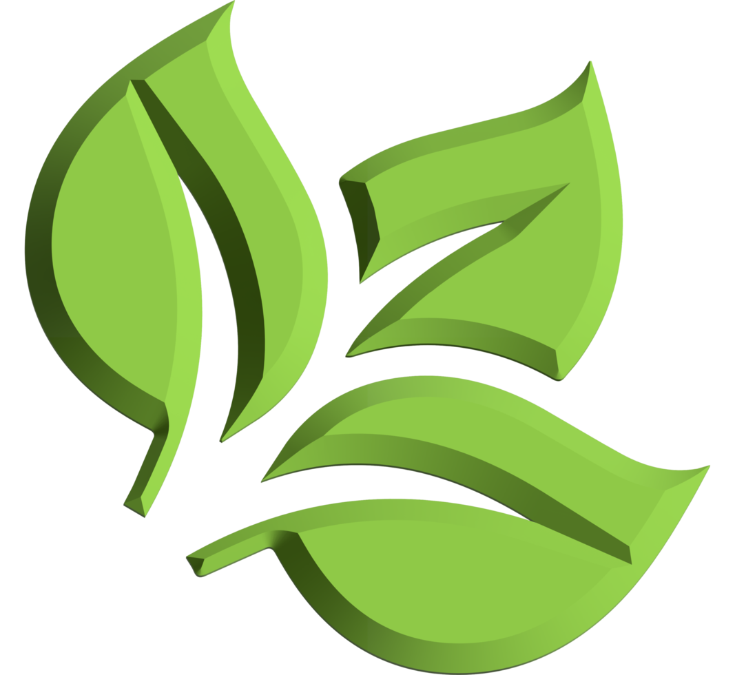 leaf icon 3d png