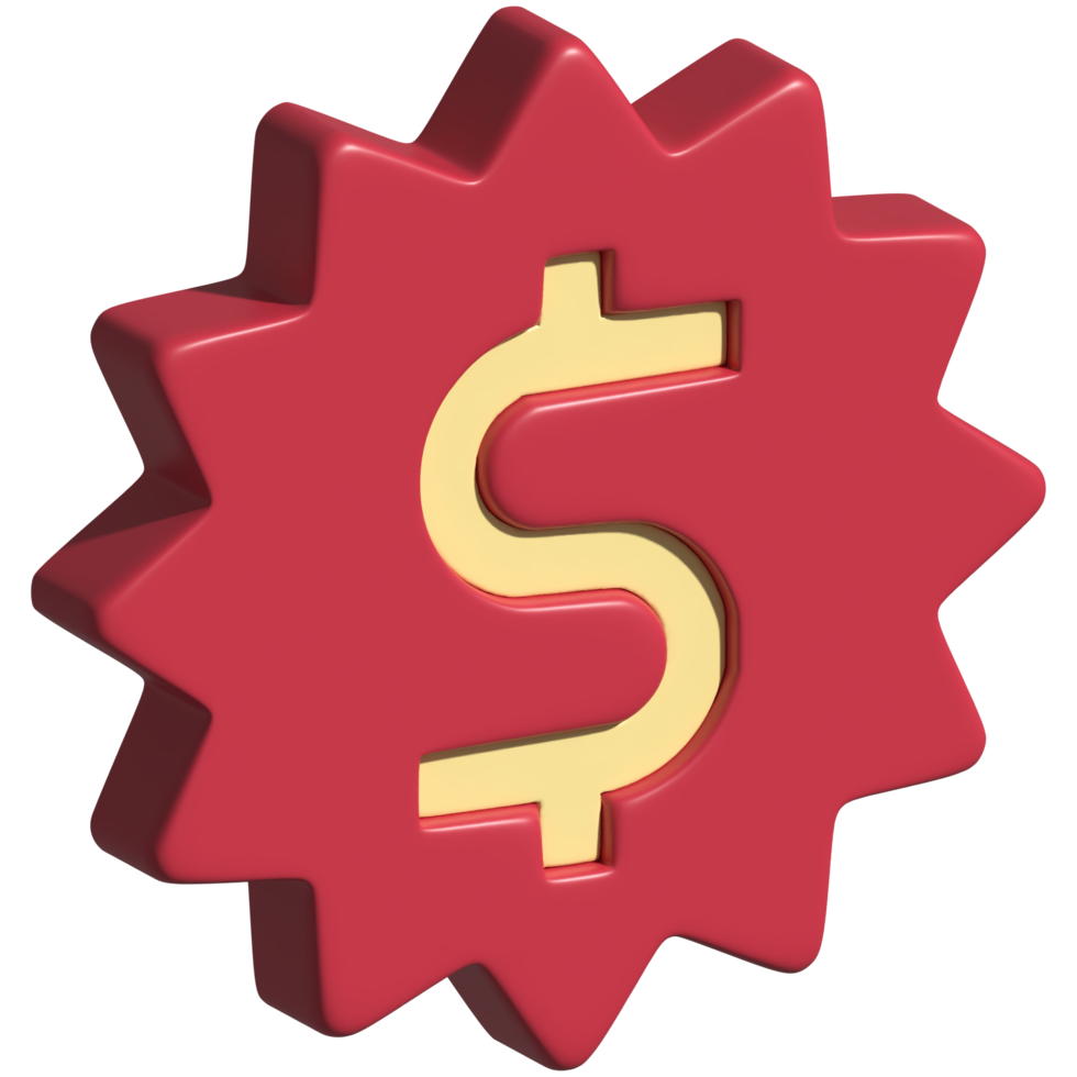 3d icon dollar png