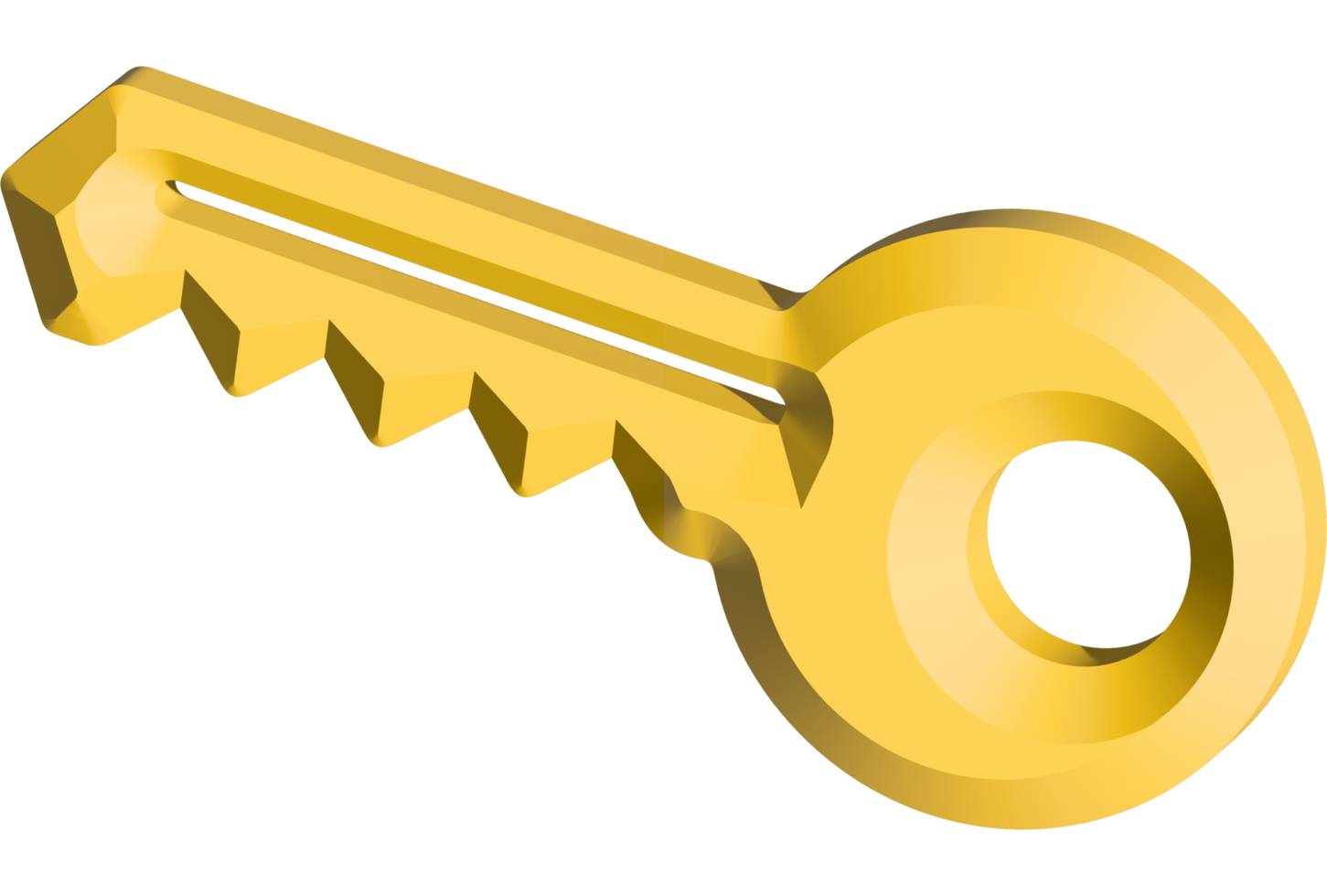 3d icon key png