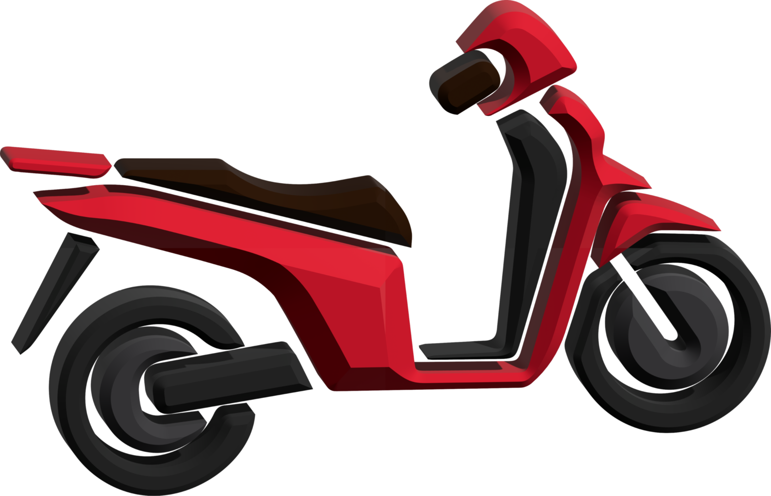 3D-Symbol Motorrad png