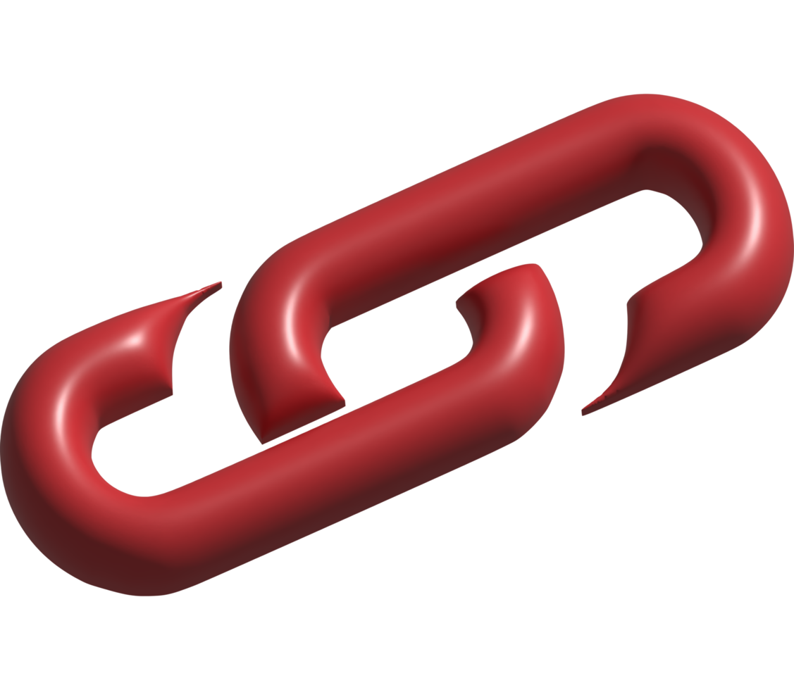 link icon 3d png