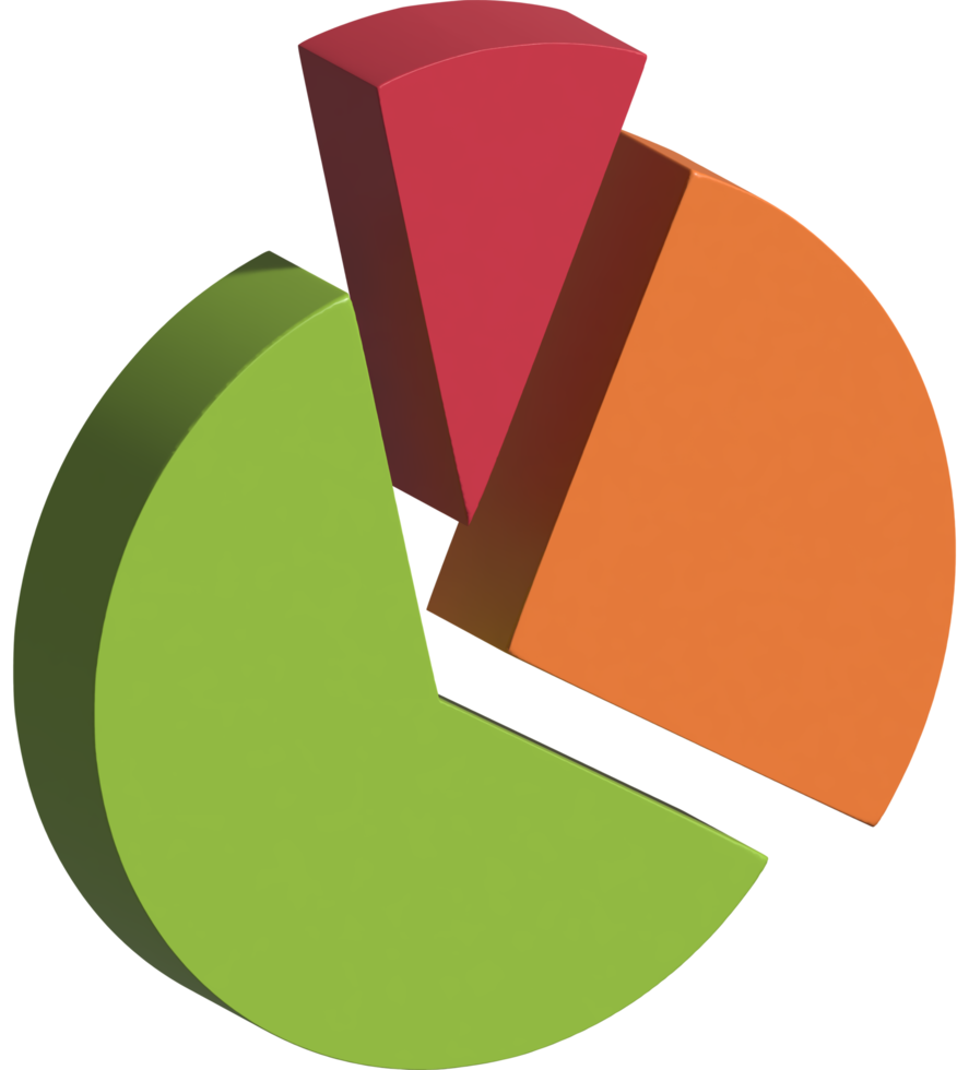 3d icon pie chart png