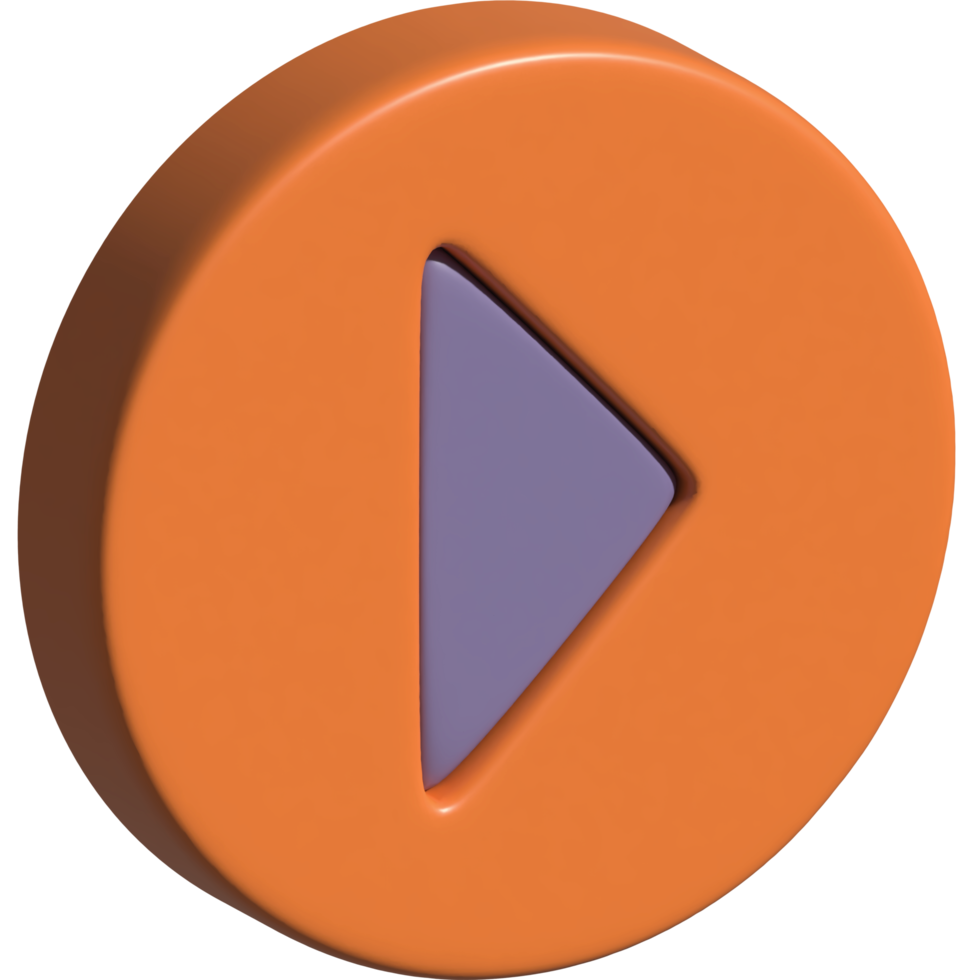 3d icon play button png