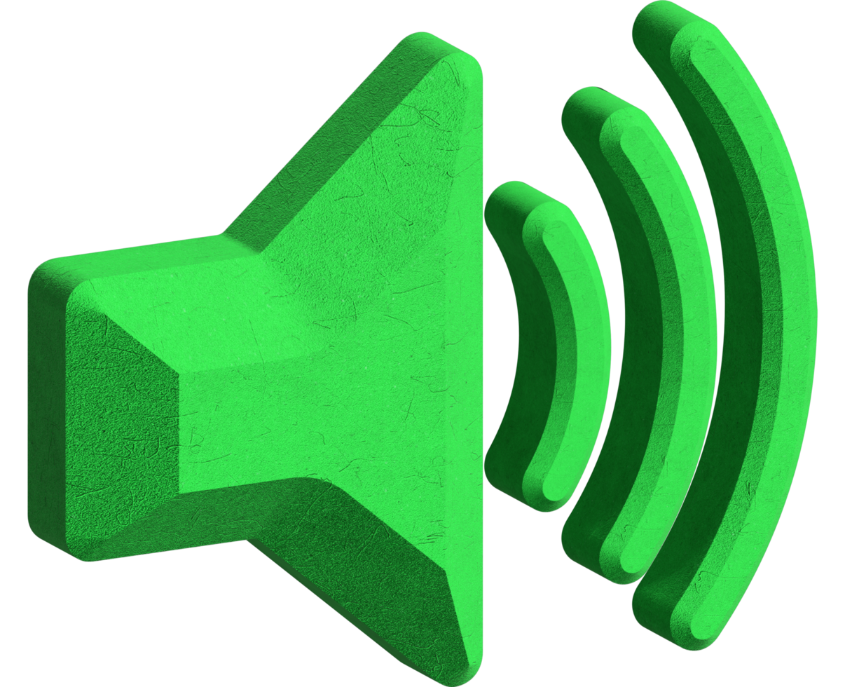 speaker icon 3d png