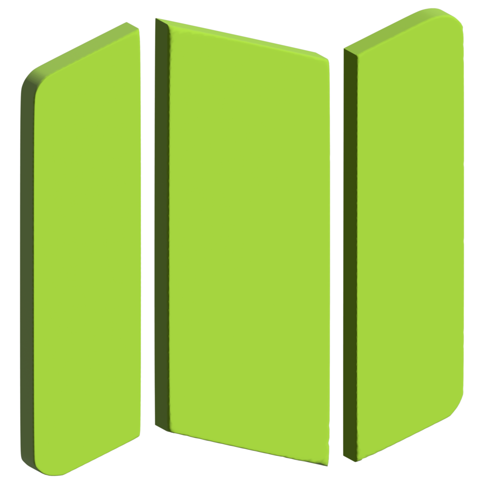 3d icon of map png