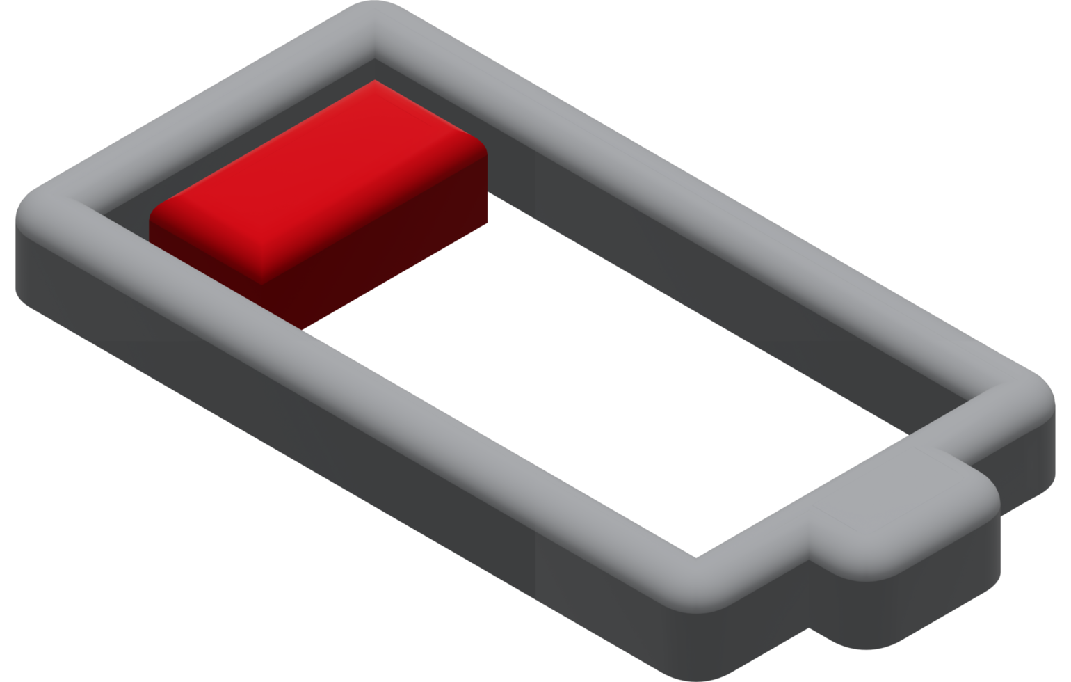 Batteriestand 3D-Symbol png
