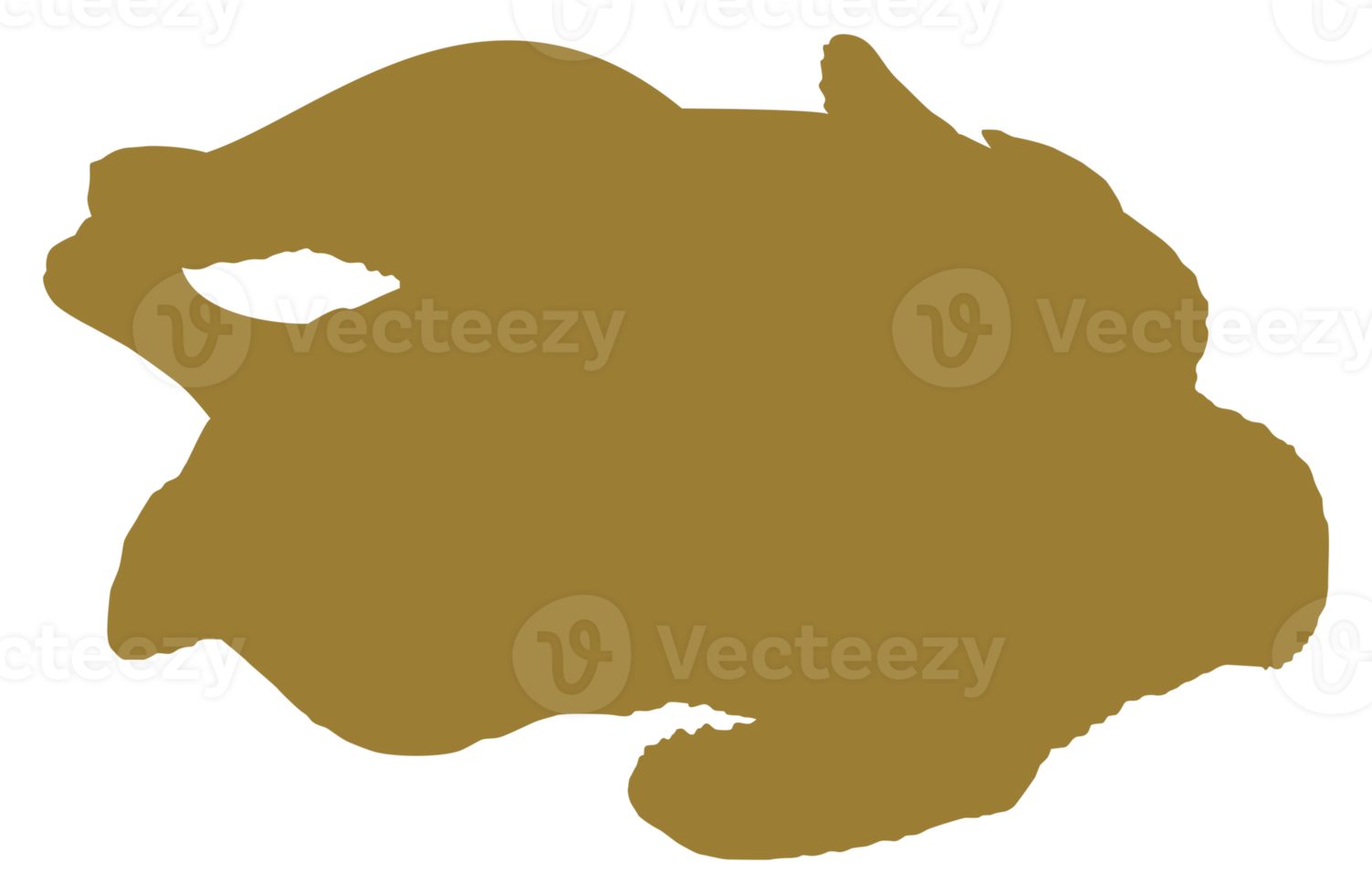 Silhouette of the Chicken Meat for Logo, Apps, Website, Pictogram, Art Illustration or Graphic Design Element. Format PNG